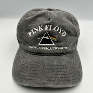 Pink Floyd Dark Side of the Moon North American Tour 73 Baseball Cap Gray Denim